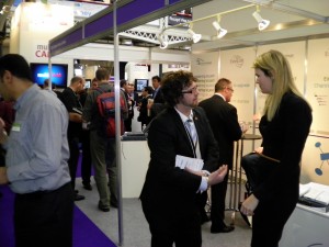 Extricom and Solutions House team on stand at BETT 2012